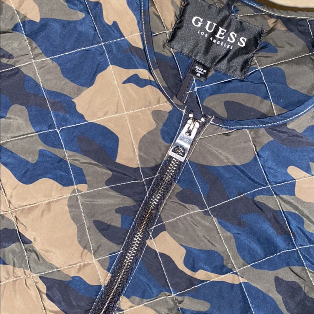 Guess Camo Bomber Jacket - Picture 2 of 2